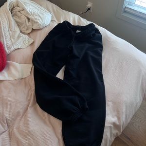 aritzia TNA cozy fleece mega sweatpant